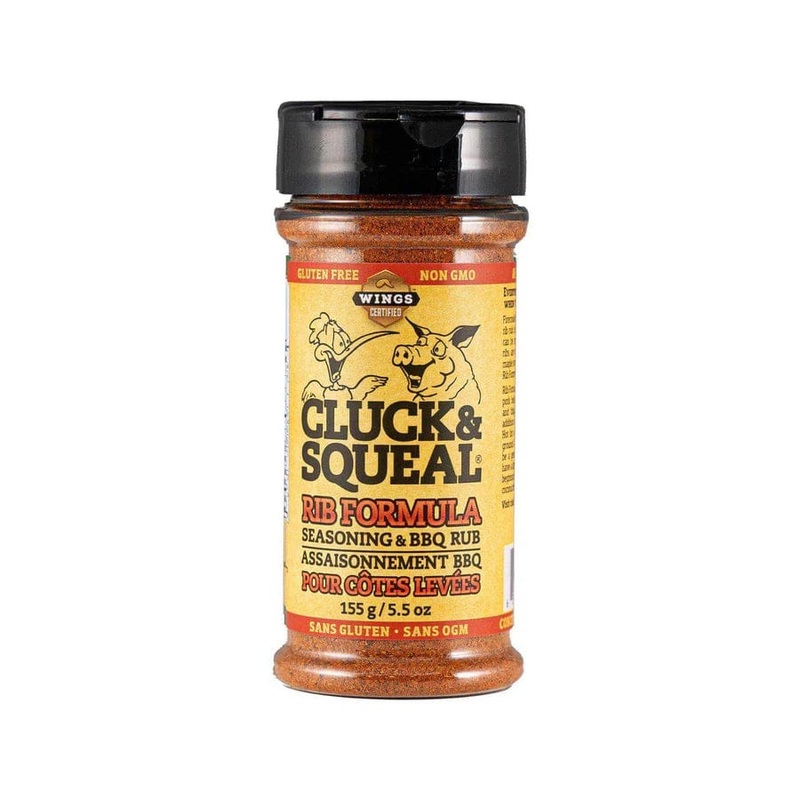 Cluck & Squeal BBQ Rub – Rib Formula