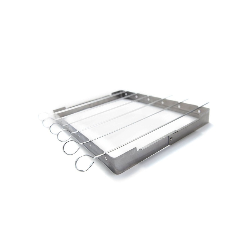 grillPro Stainless Steel Shish Kebab Set (6-Piece) – 41338