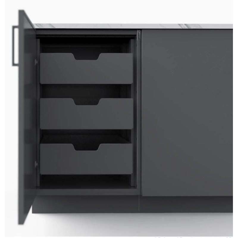 Urban Bonfire Utility Cabinets 18 Left Hinge A-BF18-U-LH