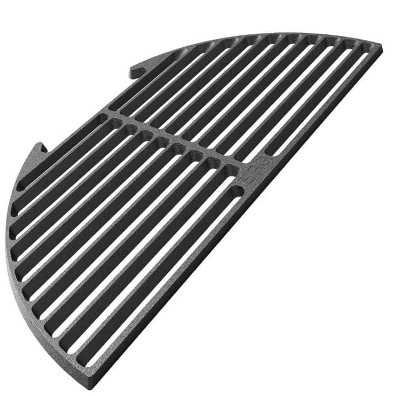 Big Green Egg Cast Iron Grid – Half Moon
