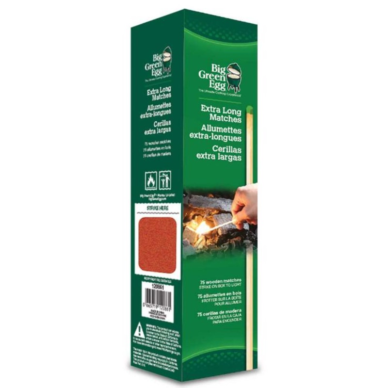 Big Green Egg Extra Long Matches (Pack of 75)