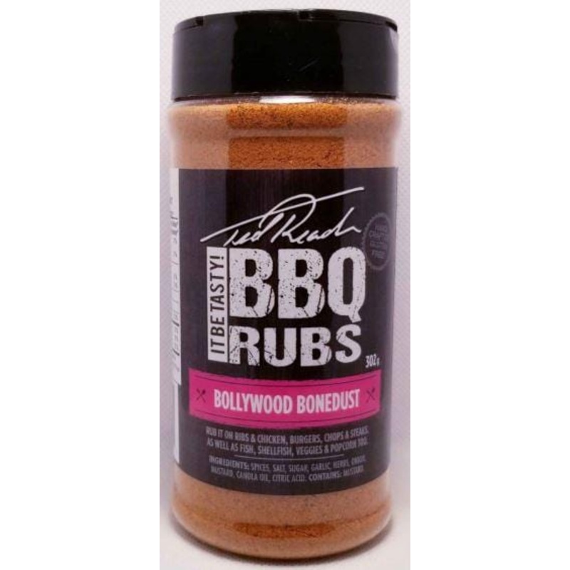 Ted Reader BBQ Rub – Bollywood Bone Dust (302G)