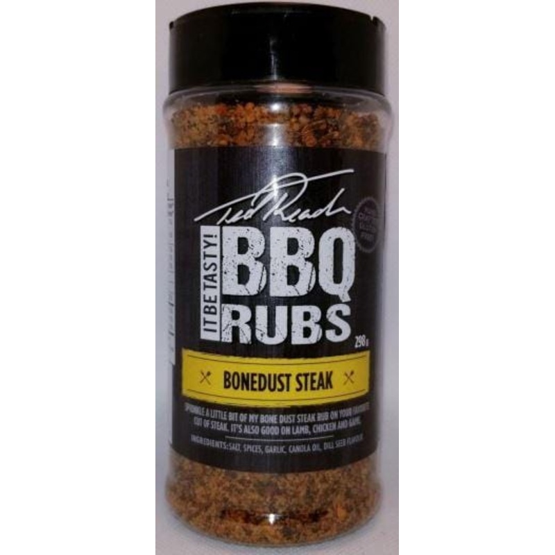 Ted Reader BBQ Rub – Bonedust Steak (298G)