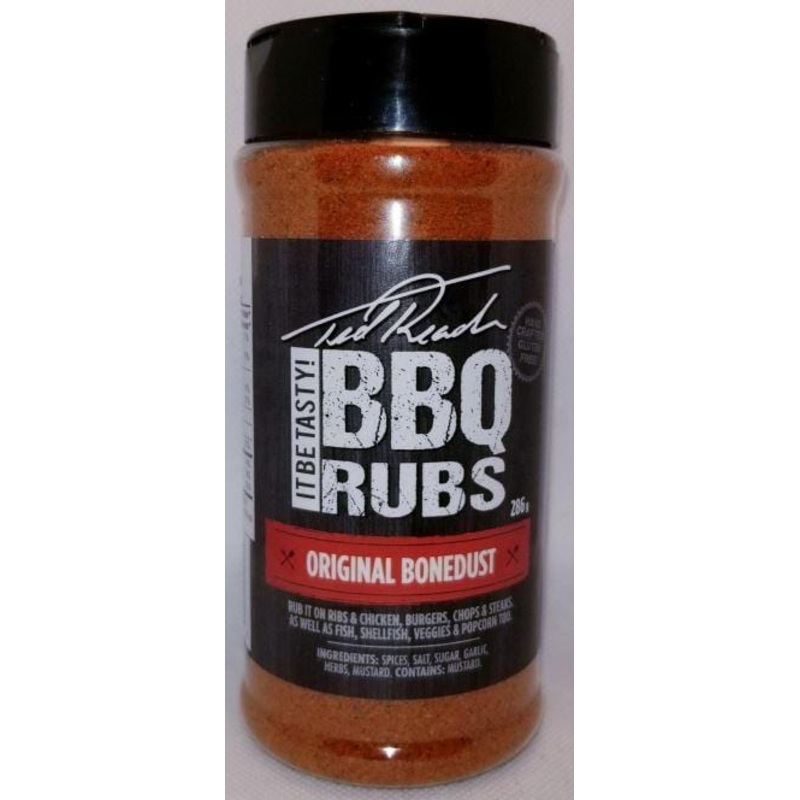 Ted Reader BBQ Rub – Original Bone Dust (286G)