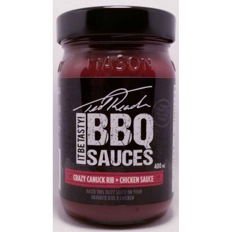 Ted Reader BBQ Sauce – Crazy Canuck (400mL)