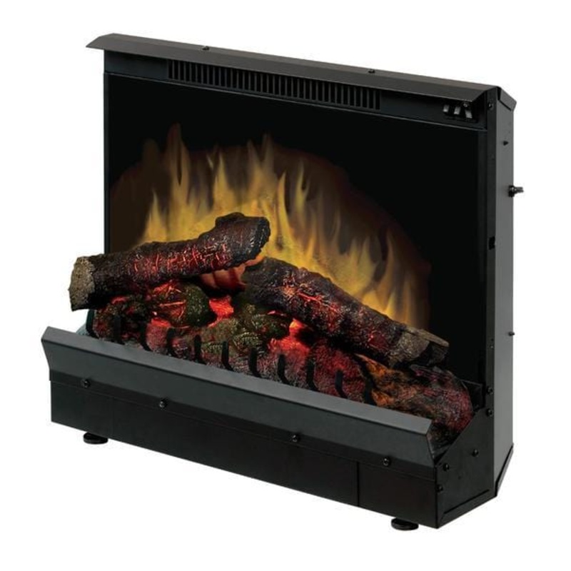 Dimplex Deluxe 23 Electric Fireplace Insert w/ Logs & Remote