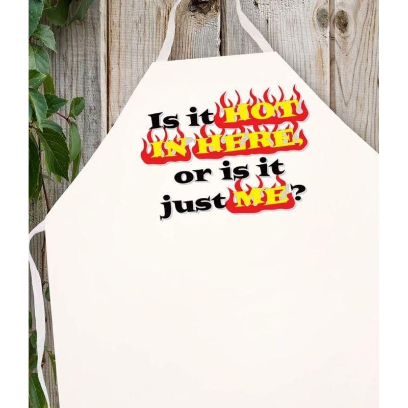 LA Imprints Attitude Apron – is it Hot in Here