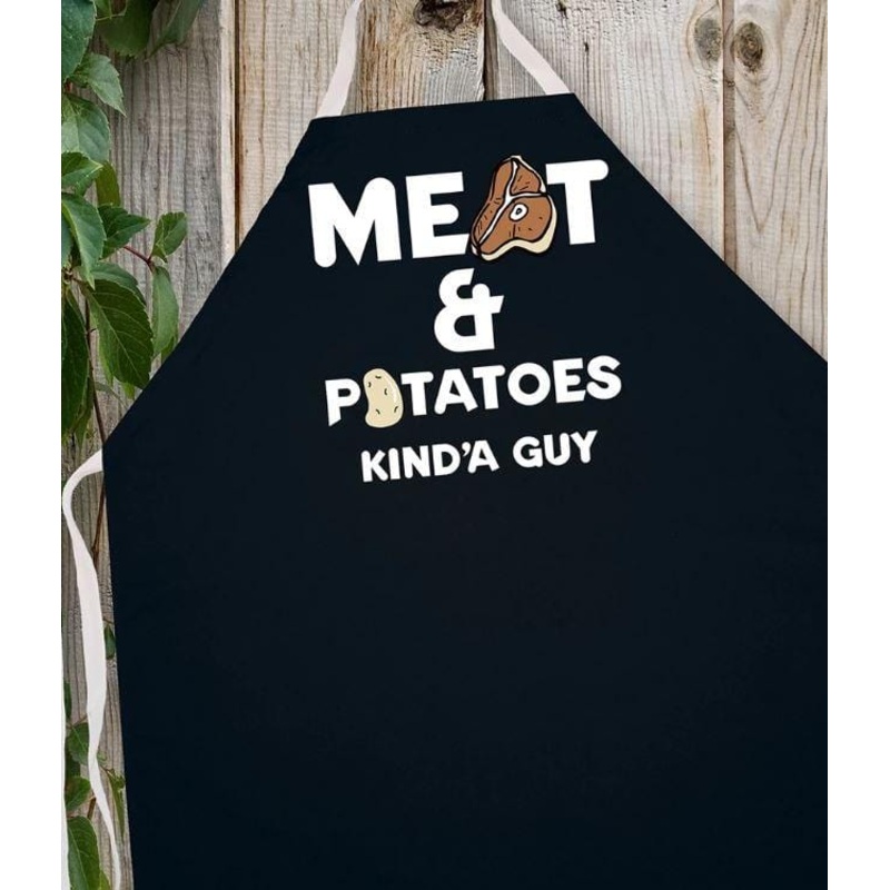 LA Imprints Attitude Apron – Meat & Potatoes Guy