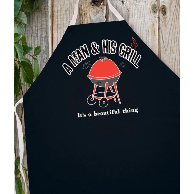 LA Imprints Attitude Apron – A Man and his Grill