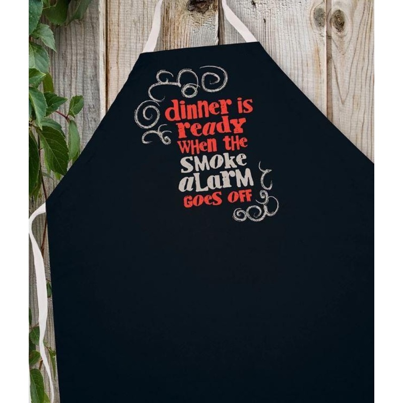 LA Imprints Attitude Apron – Dinner is Ready