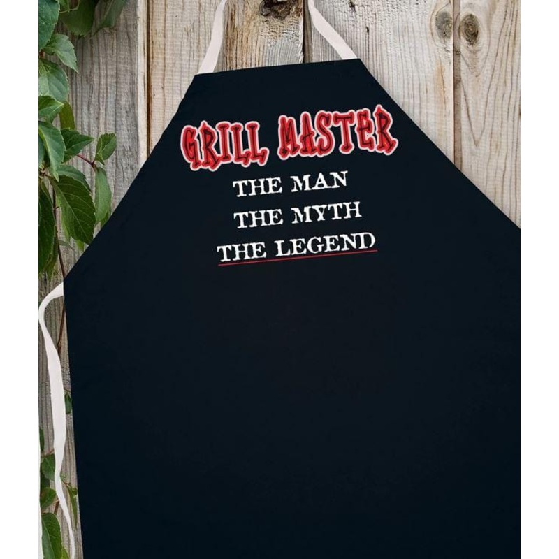 LA Imprints Attitude Apron – Grill Master