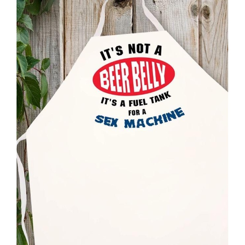 LA Imprints Attitude Apron – Not a Beer Belly
