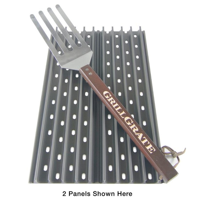 GrillGrate 16.25 Panels|Single (Gratetool not included!)|Set of 2 (10.5″ Total Width)|Set of 3 (15.375″ Total Width)|Set of 5 (25.5″ Total Width)