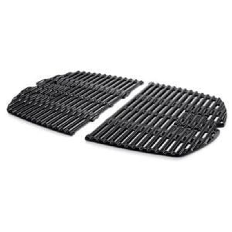 Weber Porcelain-Enameled Cast-Iron Grates – 2 Pack (17.8 X 25) – 7646