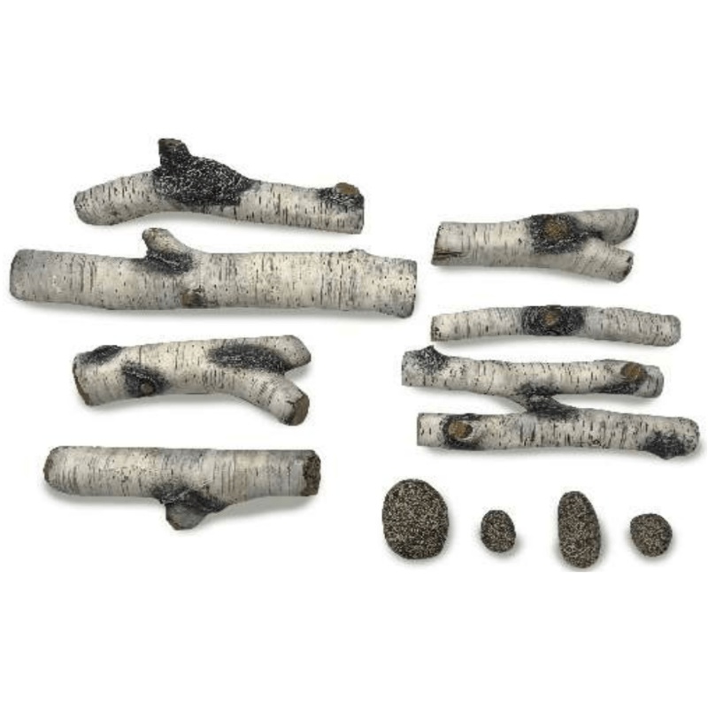 Ambiance Fireplaces Birch Log Kit (Illusion 47)