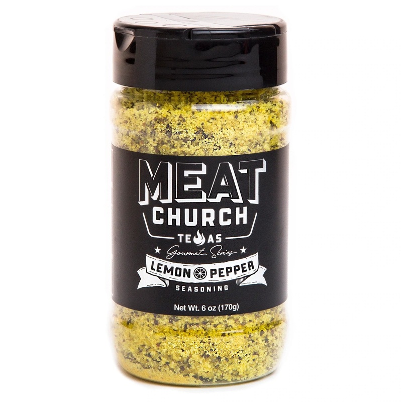 Meat Church – Gourmet Lemon Pepper Seasoning (6 oz.)