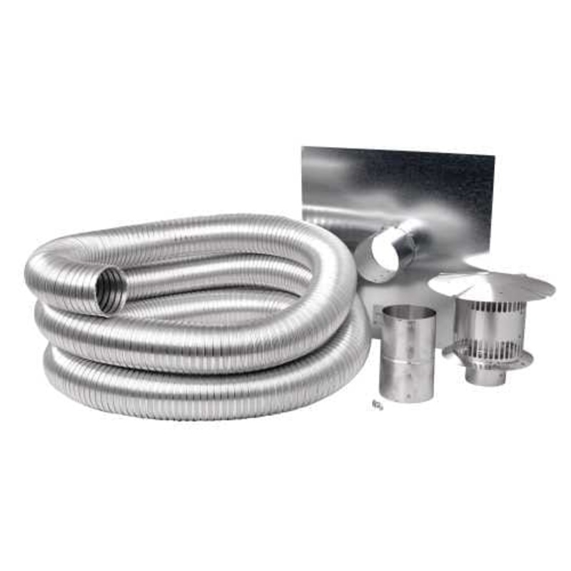 Napoleon Compressed Aluminum Flexible Gas Liner Kit (3 Diameter)