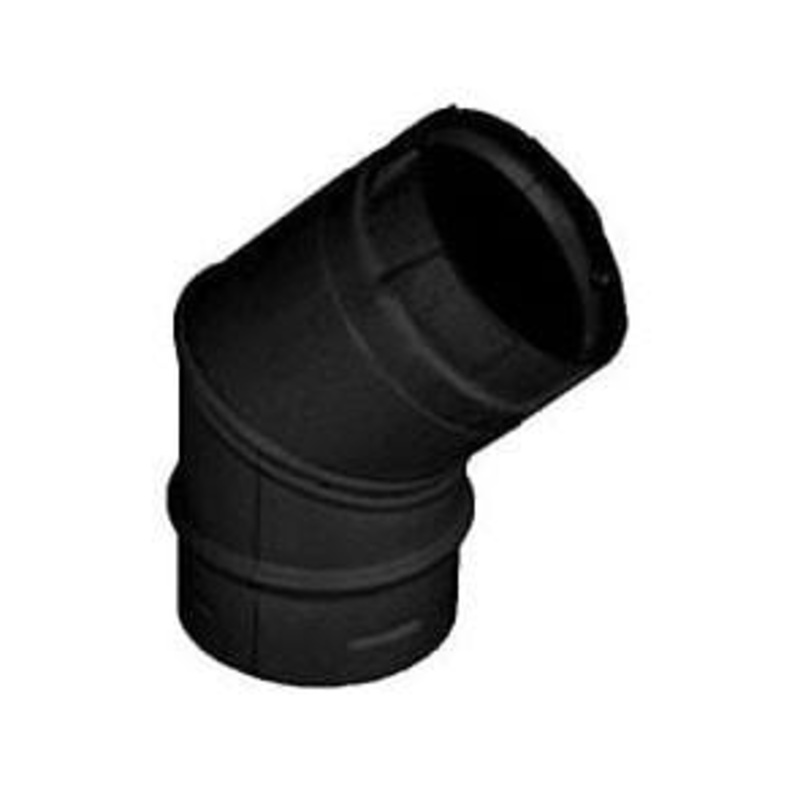 Regency Elbow – 45 Black – 2-4 wk lead time – 3PVP-E45B