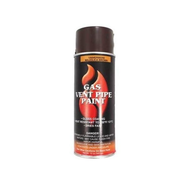 Vermont Castings Gas Vent Paint – Majolica Brown – 0006168