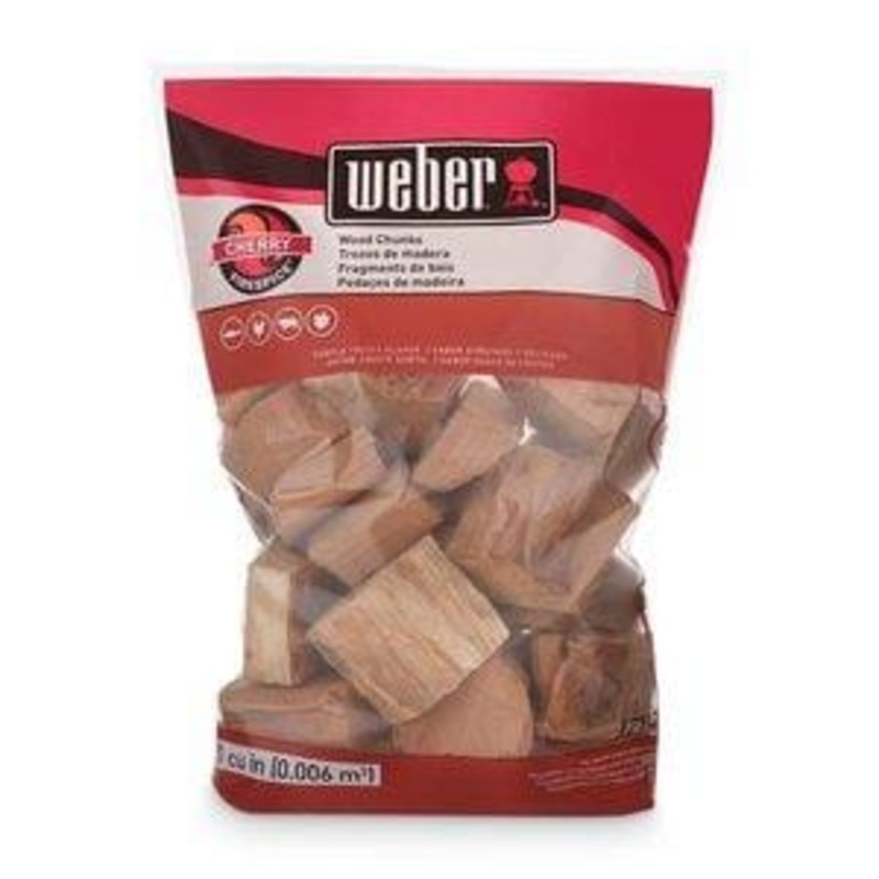 Weber Cherry Wood Chunks (4 lb.) – 17142