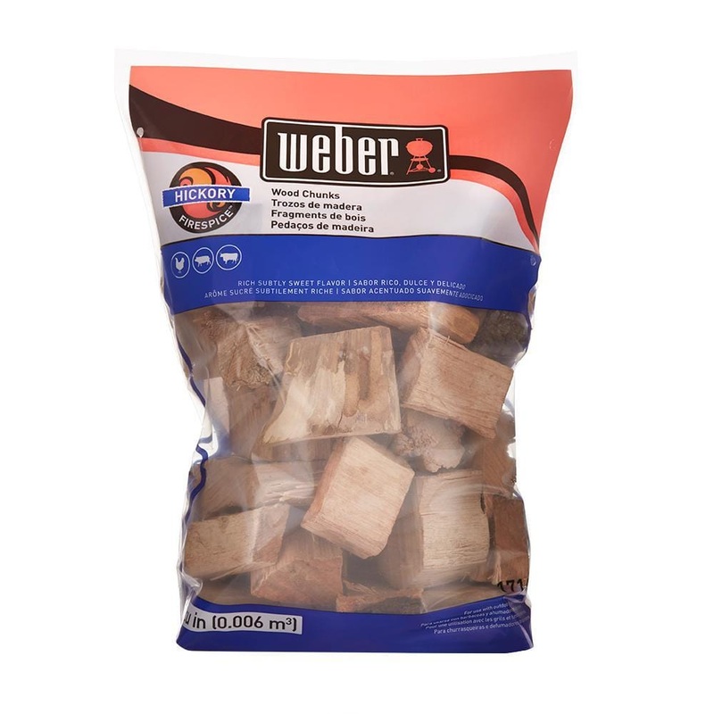 Weber Hickory Wood Chunks (4 lb.) – 17148