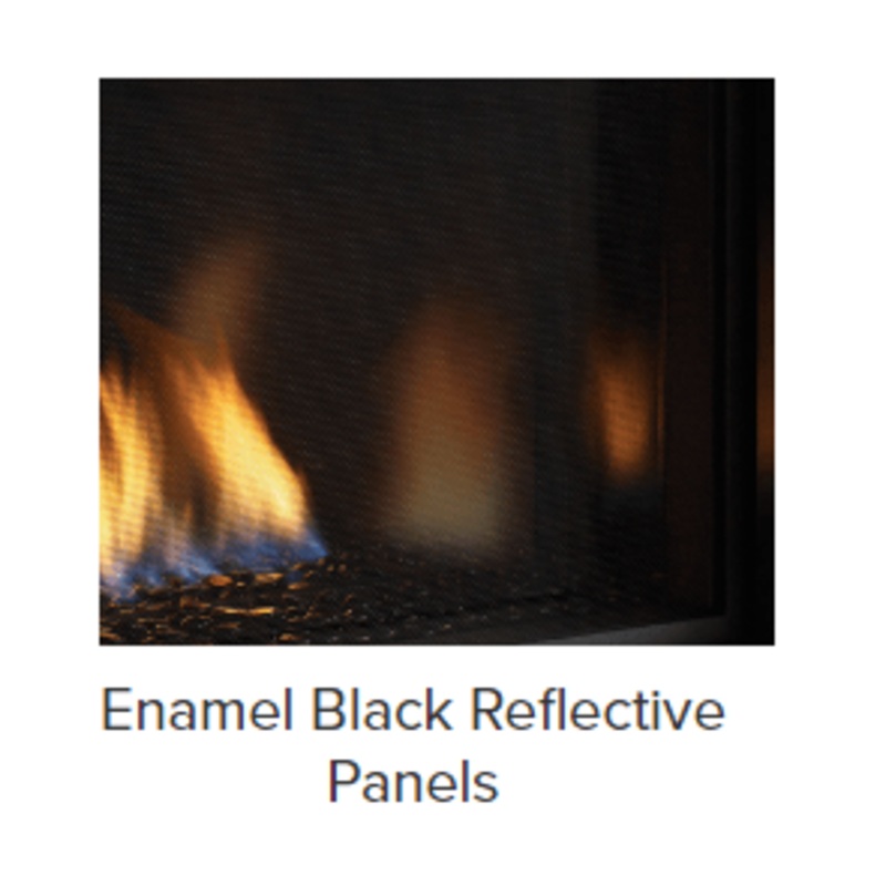 Regency Black Enamel Inner Reflective Panels (Horizon HZ40E) – 256-908