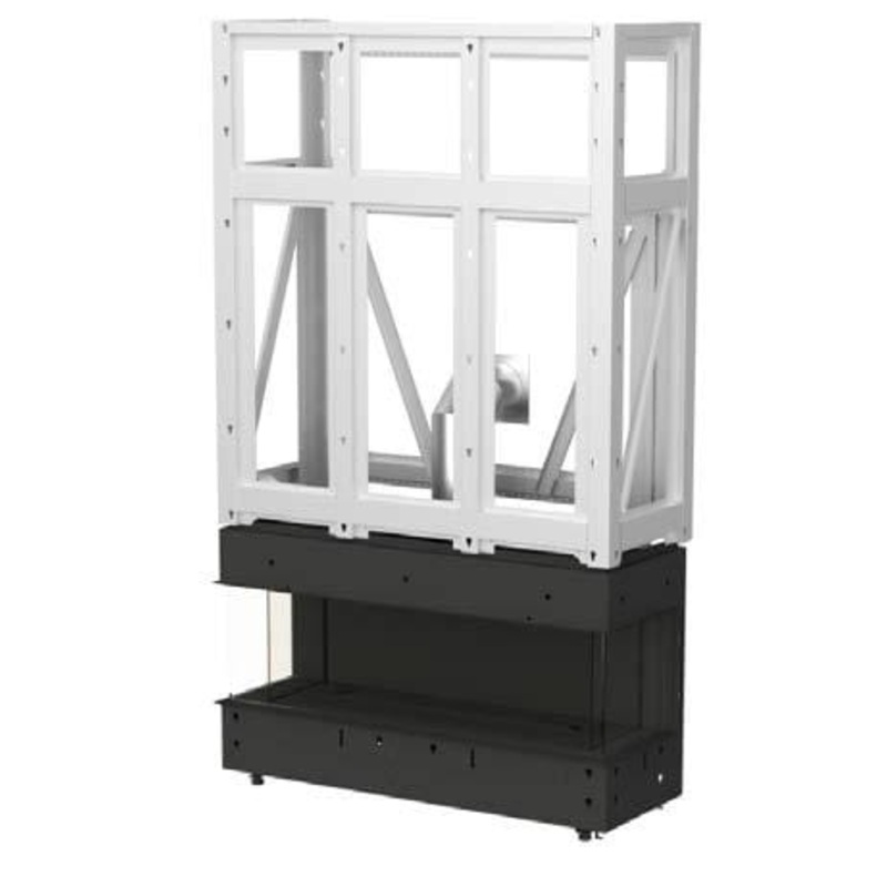Regency Reflective Black Glass Side pieces – Right & Left (CB40E) – 656-921