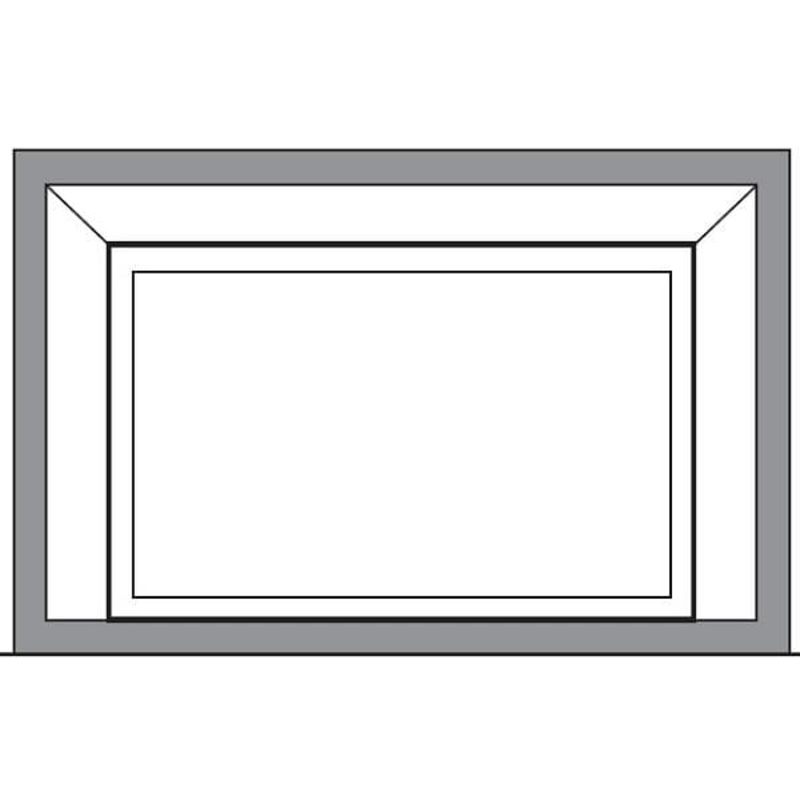 Regency Vignette Black Chrome Faceplate (L/HRI3E) – 716-922