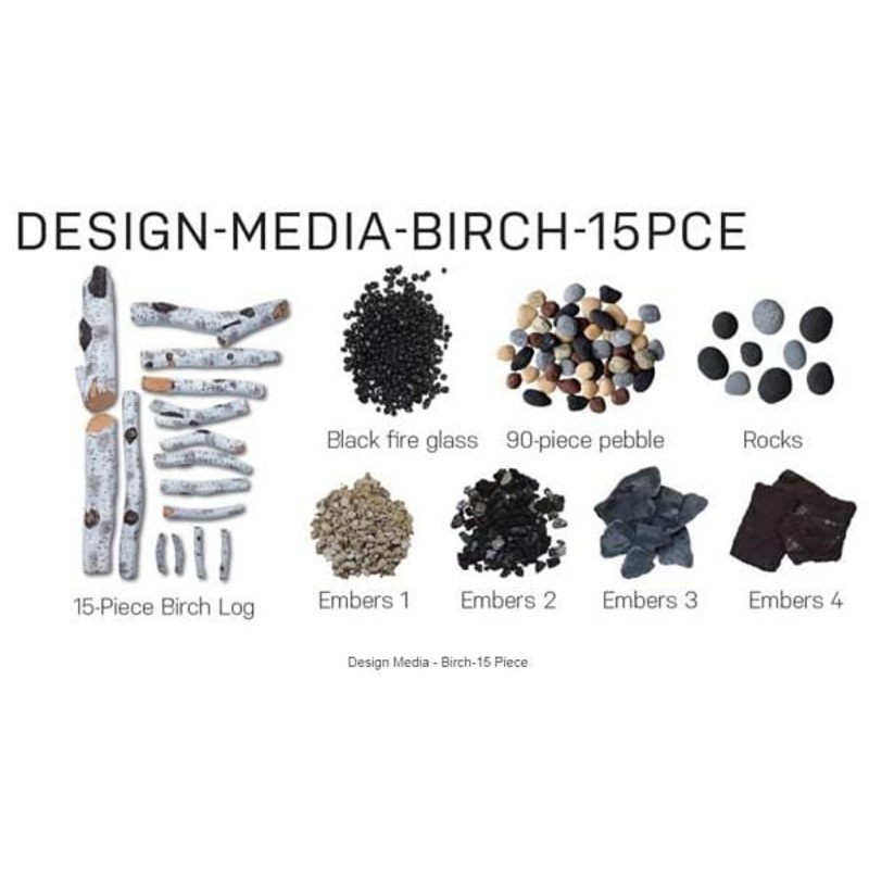 Amantii Designer Birch Media Kit – DESIGN-MEDIA-BIRCH-15PCE