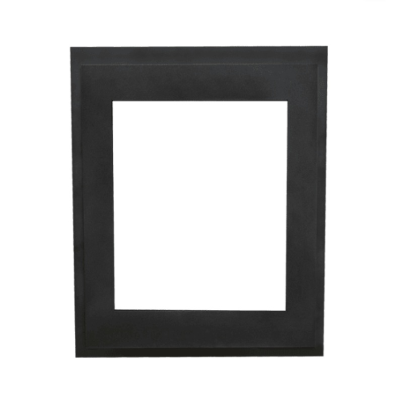 Valor Ledgeview Front-Black (Portrait Insert Models) – 546LFB
