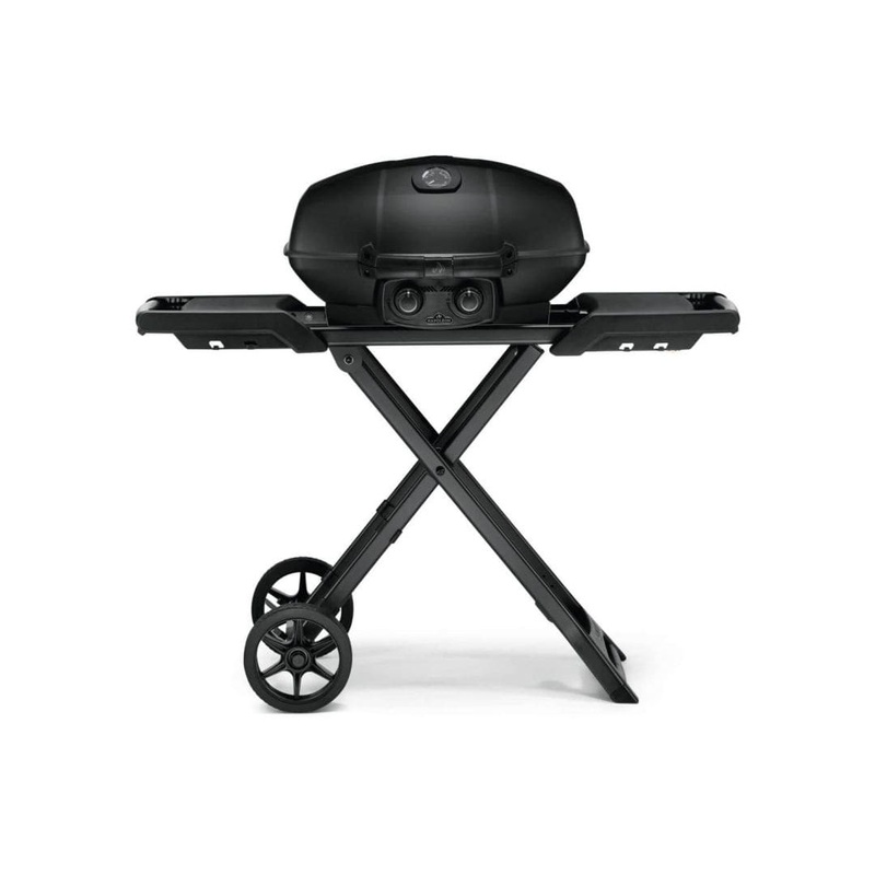 Napoleon PHANTOM TravelQ PRO 285 Portable Gas Grill + Scissor Cart (Propane) – PRO285X-MK-PHM