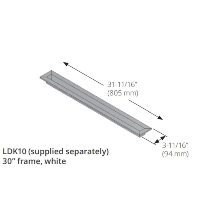 Valor 30 Finishing Frame – LDK10
