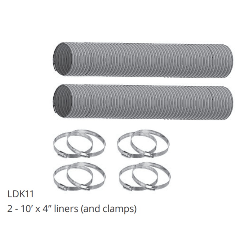 Valor 4 Aluminum 2-ply Flex Kit 2 x 10 ft lengths (1000 H3 Series) – LDK11