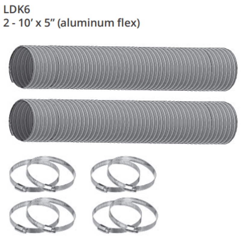 Valor 5 Aluminum 2-ply Flex Kit 2 x 10 ft lengths – LDK6