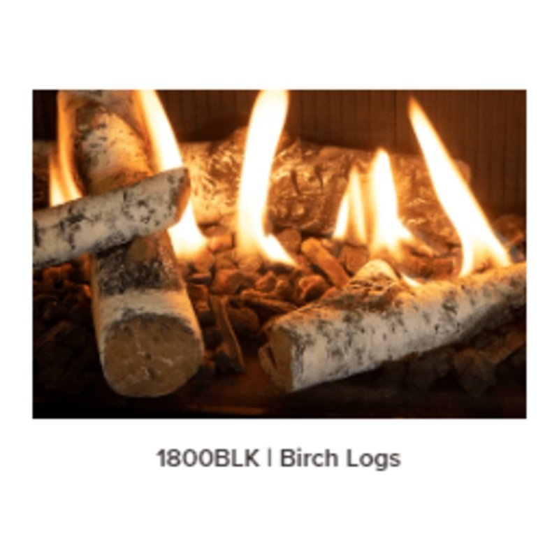 Valor Birch Log Kit (L3 Series) – 1800BLK
