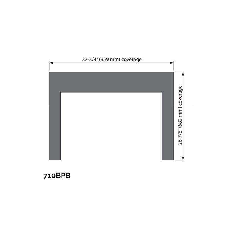Valor Black Backing Plate (700 G3.5 Series) – 710BPB