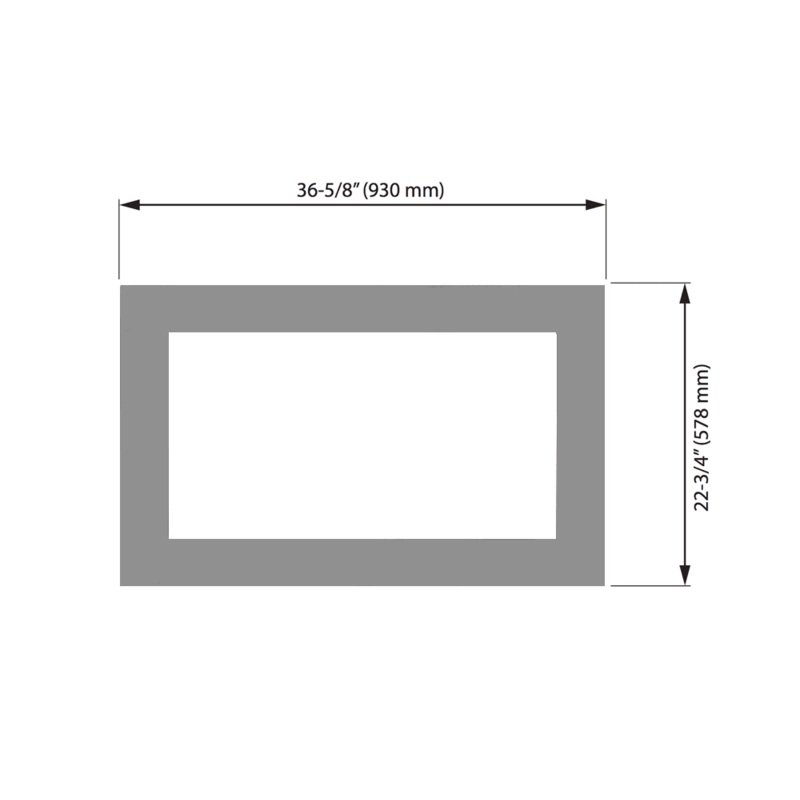 Valor Nickel Powder Coat Inner Bezel Front (H4 Series) – 661BSN