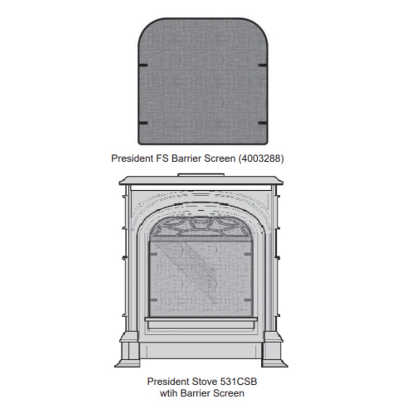 Valor 531 Barrier Screen (Portrait Series) – BSK531