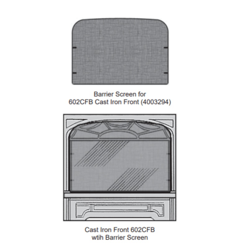 Valor 602 Barrier Screen (Horizon Series) – BSK602