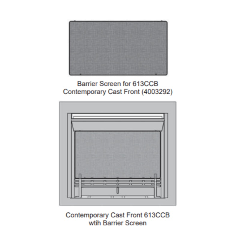 Valor 612/613 Barrier Screen (Horizon Series) – BSK613