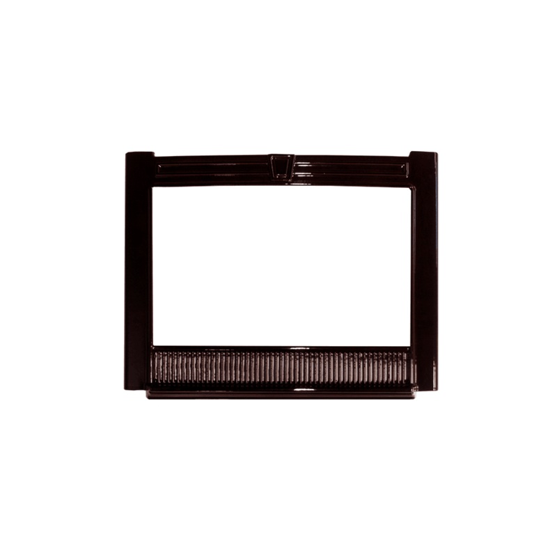 Valor Majolica Brown Enamel Madrona Traditional Sqaure Front (Box 2 of 2) (Madrona Freestanding Series) – MFCS02-3