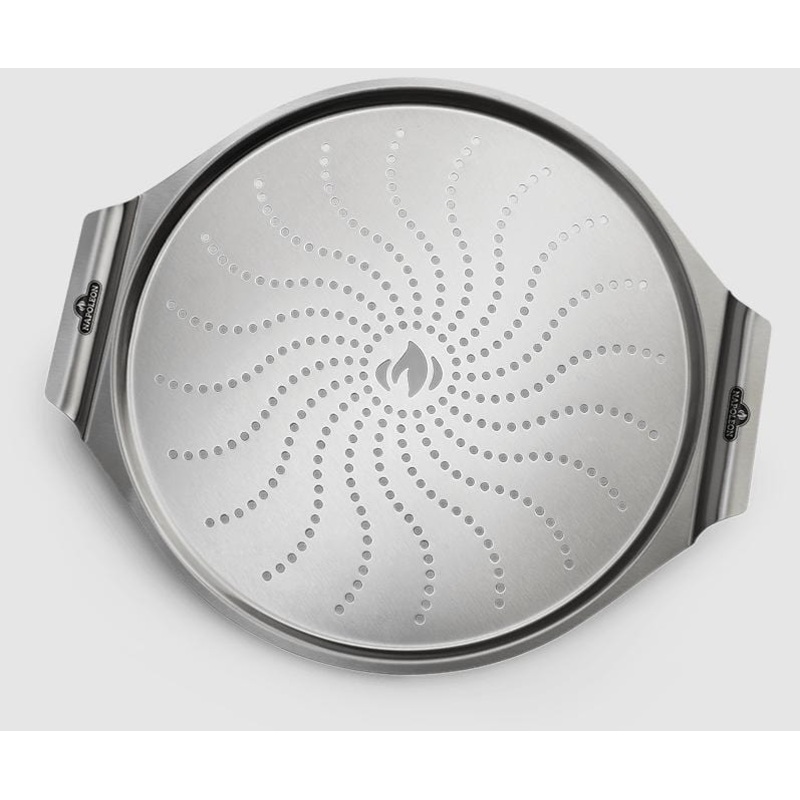 Napoleon Stainless Steel Pizza Pan (14) – 56066