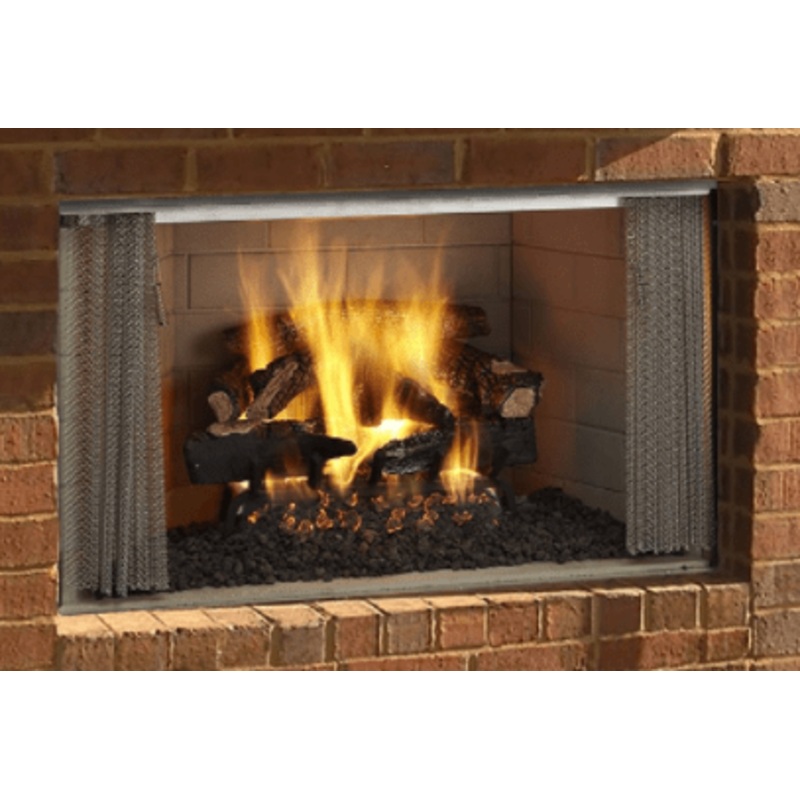 Majestic Villawood 36 Outdoor Wood Fireplace (Traditional Refractory)