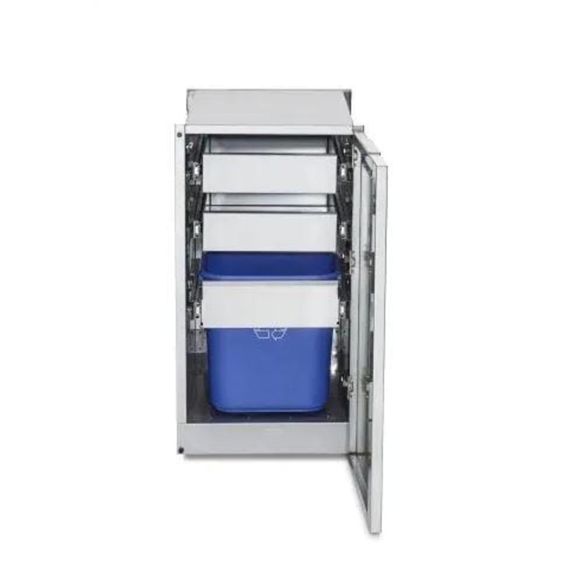Crown Verity Infinite Series Cabinet Module with Garbage Holder & Double Drawer – ICM-GH-2D