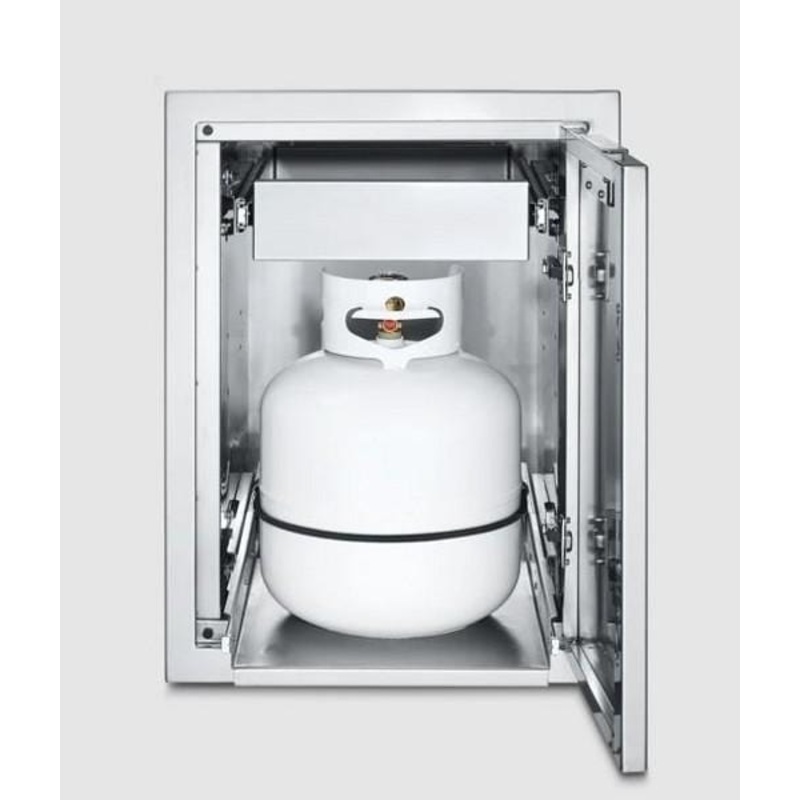 Crown Verity Infinite Series Large Built-In Cabinet with Propane Tank Holder & Single Drawer – IBILC-PH-1D