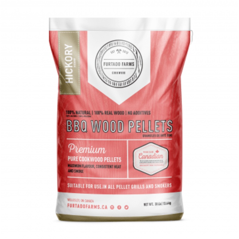 Furtado Farms Wood Pellets (Hickory – 30 lb.)