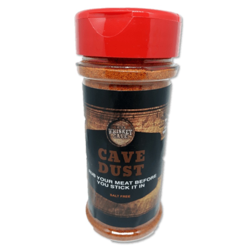 Whiskey Cave BBQ Rub (Cave Dust – No Salt – 8 oz.)