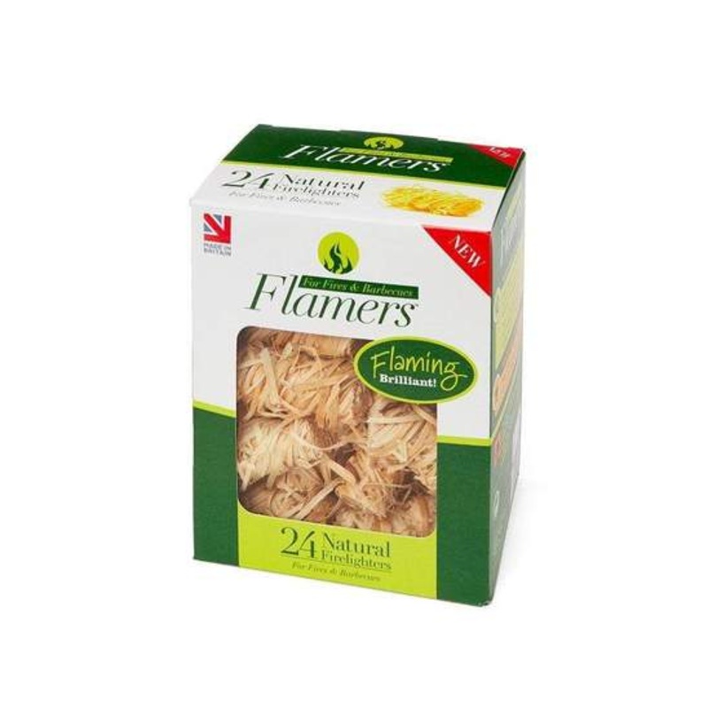 Flamers Natural Fire Starter (24 Pack) – FLA24