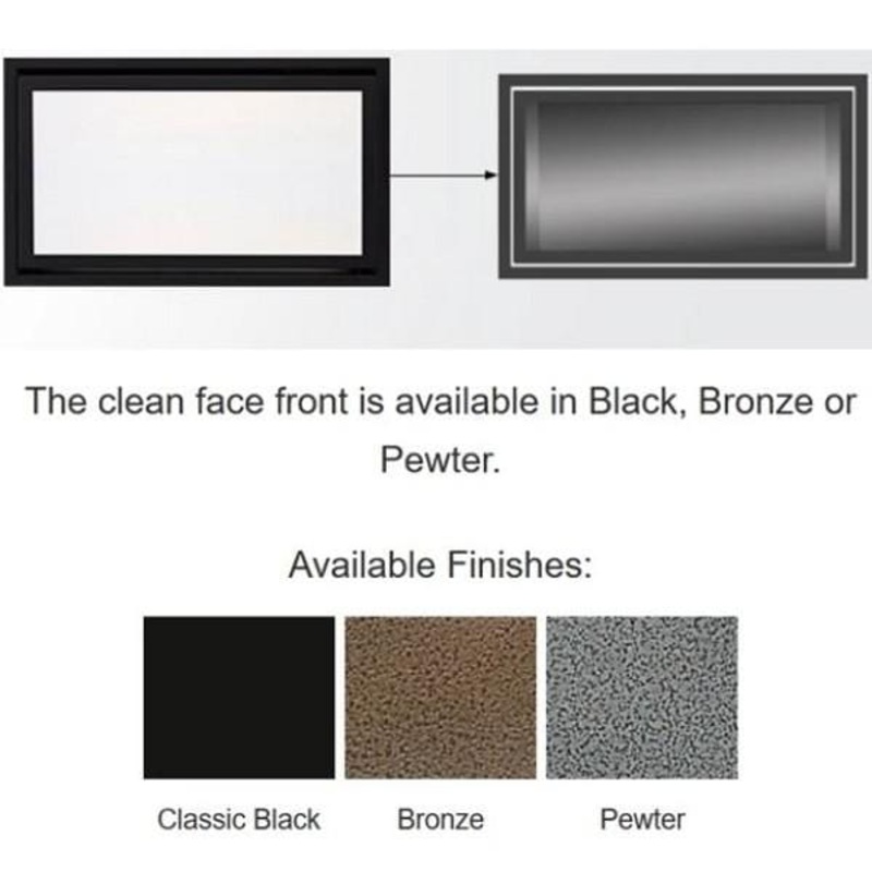 Majestic Black Clean Face Trim (Echelon II 60) – CFT-60-BK-C