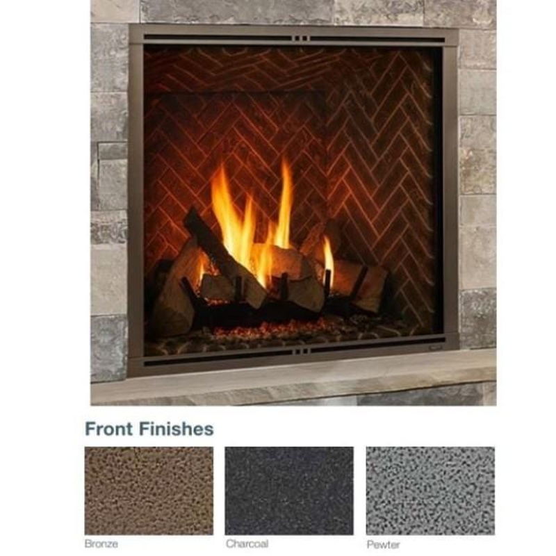 Majestic Charcoal Firescreen Front (Marquis II 42) – FSMQ42CH